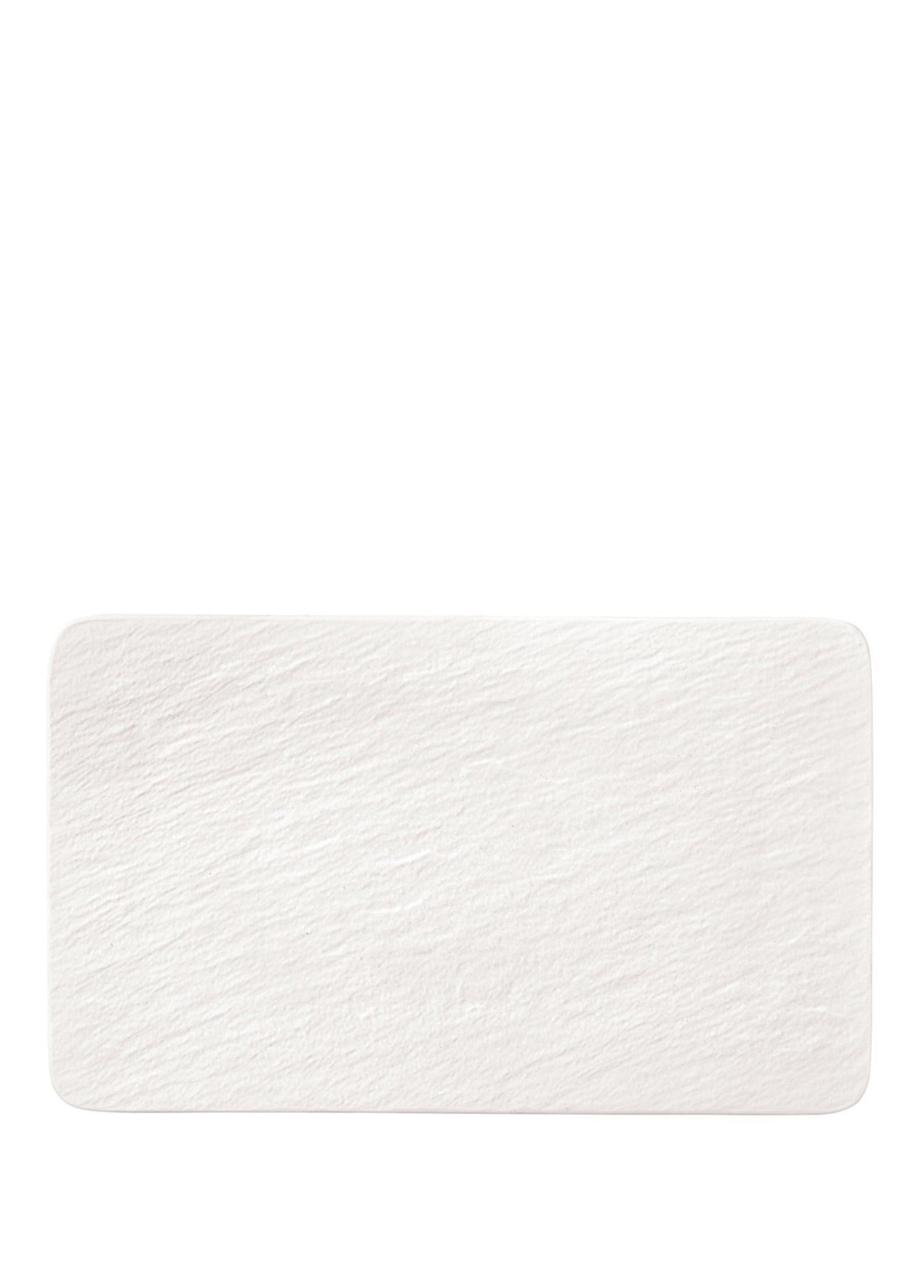 VB MANUFACTURE ROCK BLANC - DIKDORTGEN SERVIS TABAGI, 28X17 CM