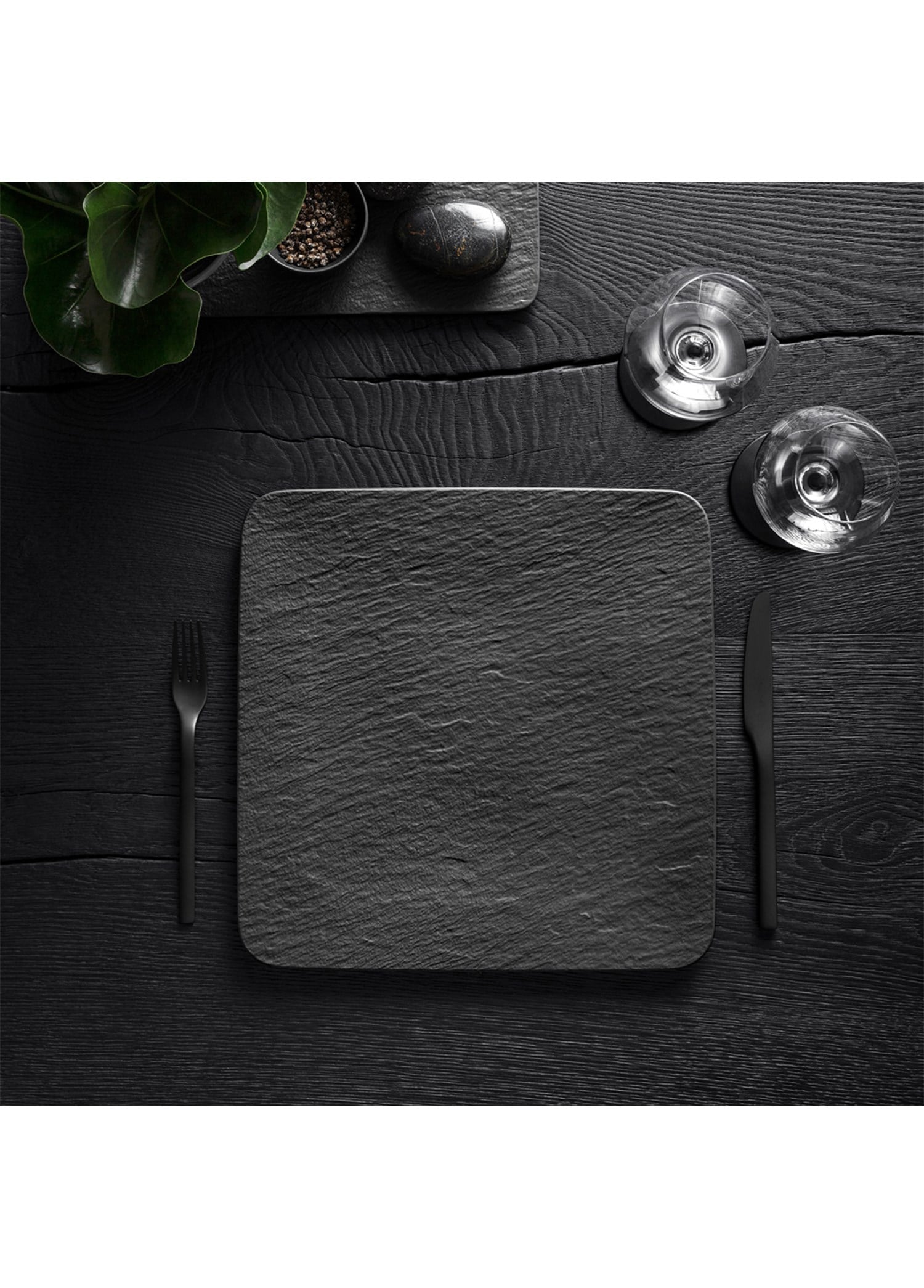 VB MANUFACTURE ROCK - KARE SERVIS TABAGI, 32X32 CM