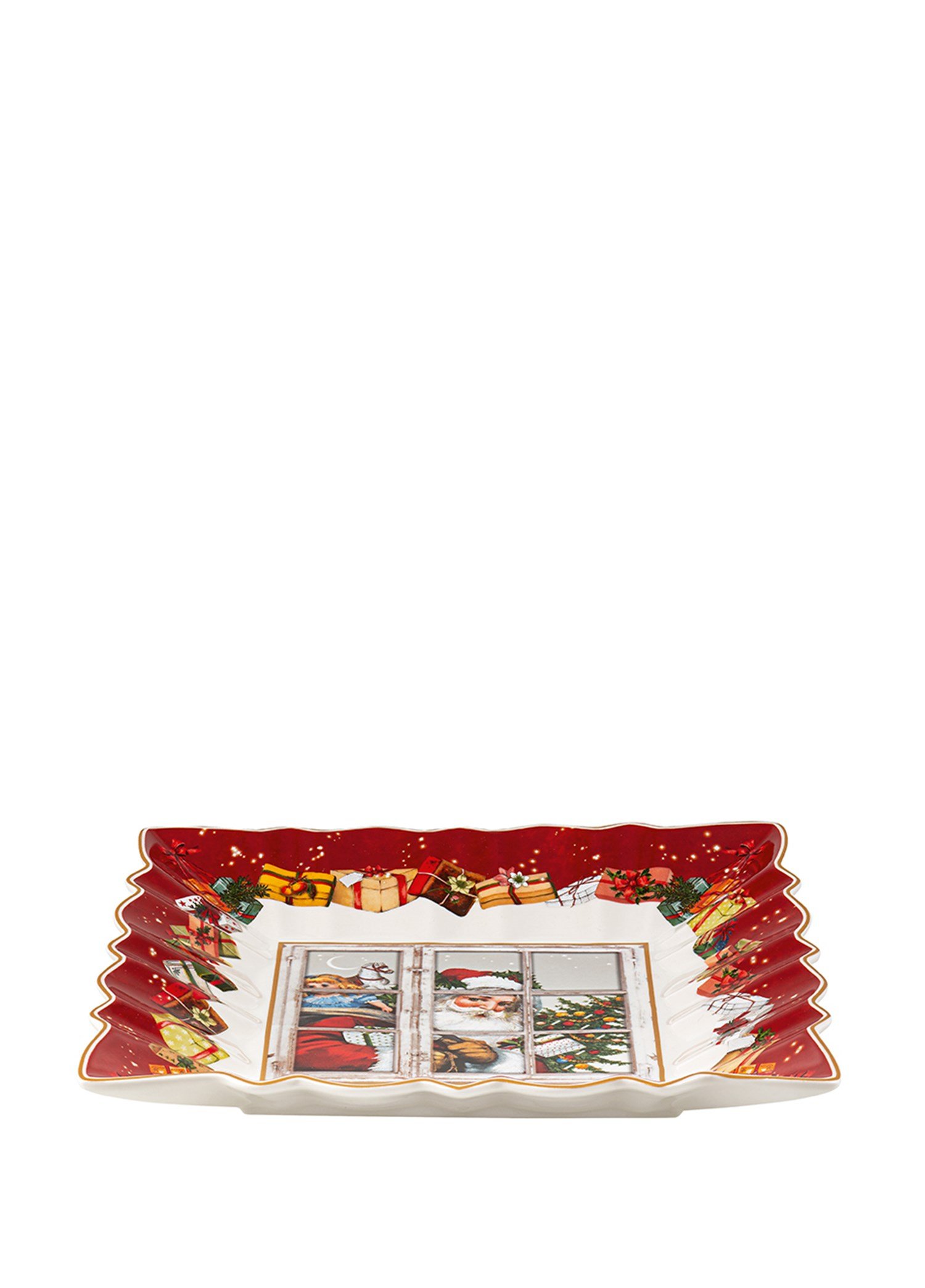 VB TOYS FANTASY - KARE SERVIS KASESI, NOEL BABA, 23X23X4 CM