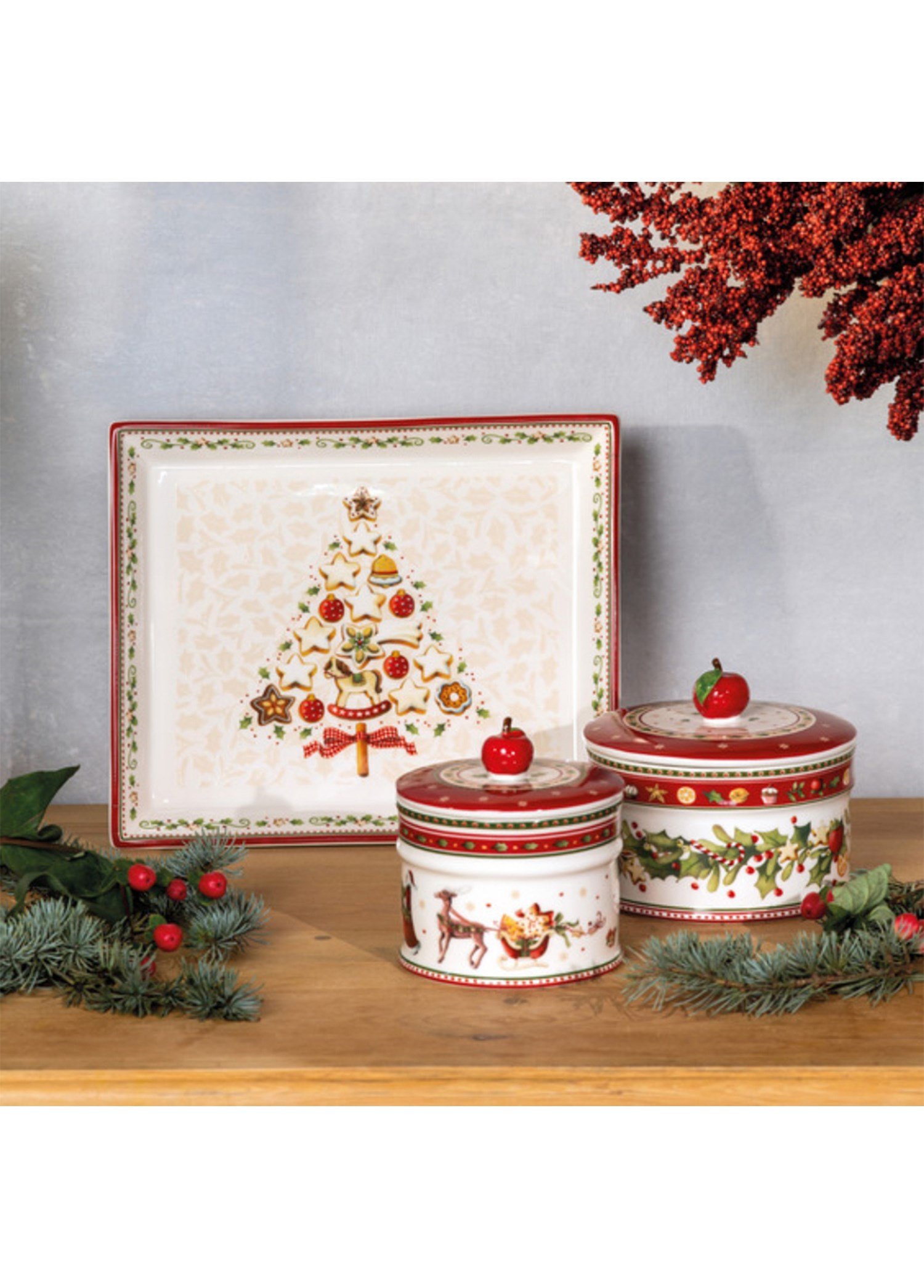 VB WINTER BAKERY - KAPAKLI KUTU, 12x11 CM