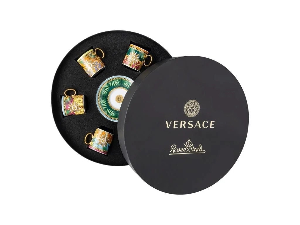 VERSACE ESPRESSO SET 6 LI JUNGLE ANİMALİER