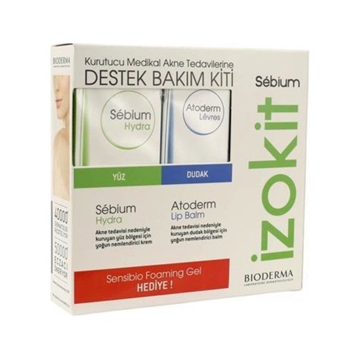 Bioderma Sebium İzokitAkne BakımıBIODERMABioderma Sebium İzokit - ozekpharma.comBioderma Sebium İzokit