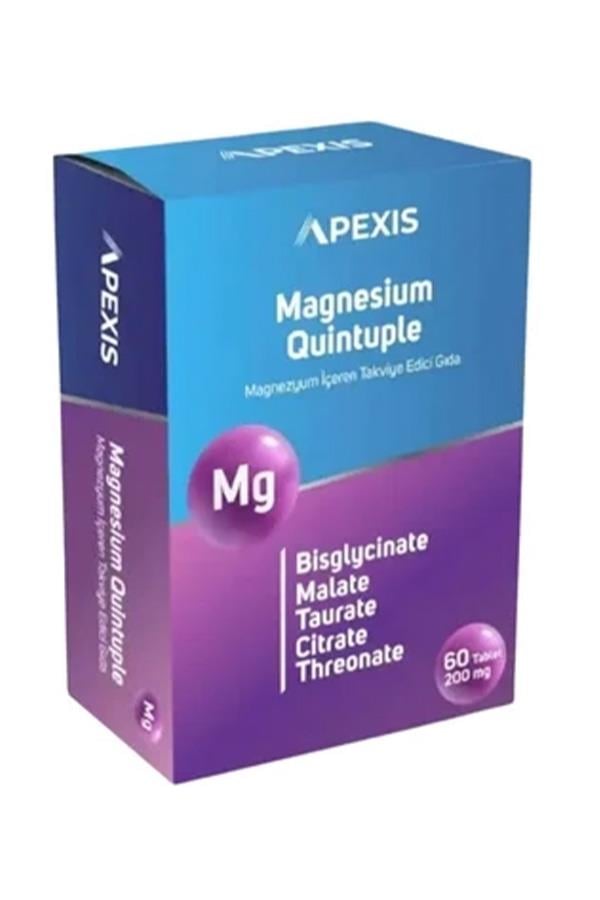 Apexis Magnesium Quintuple 60 Tablet