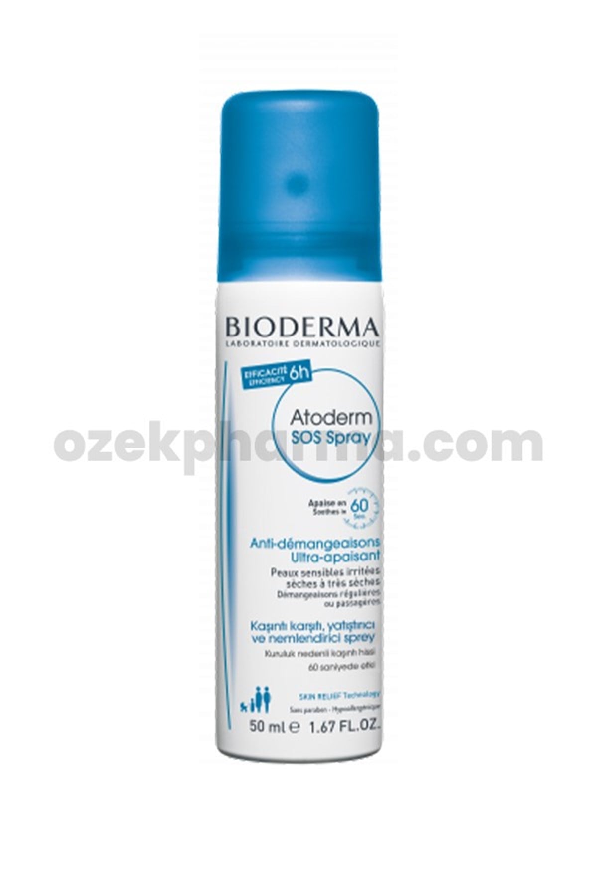 Bioderma Atoderm SOS Spray 50 ml