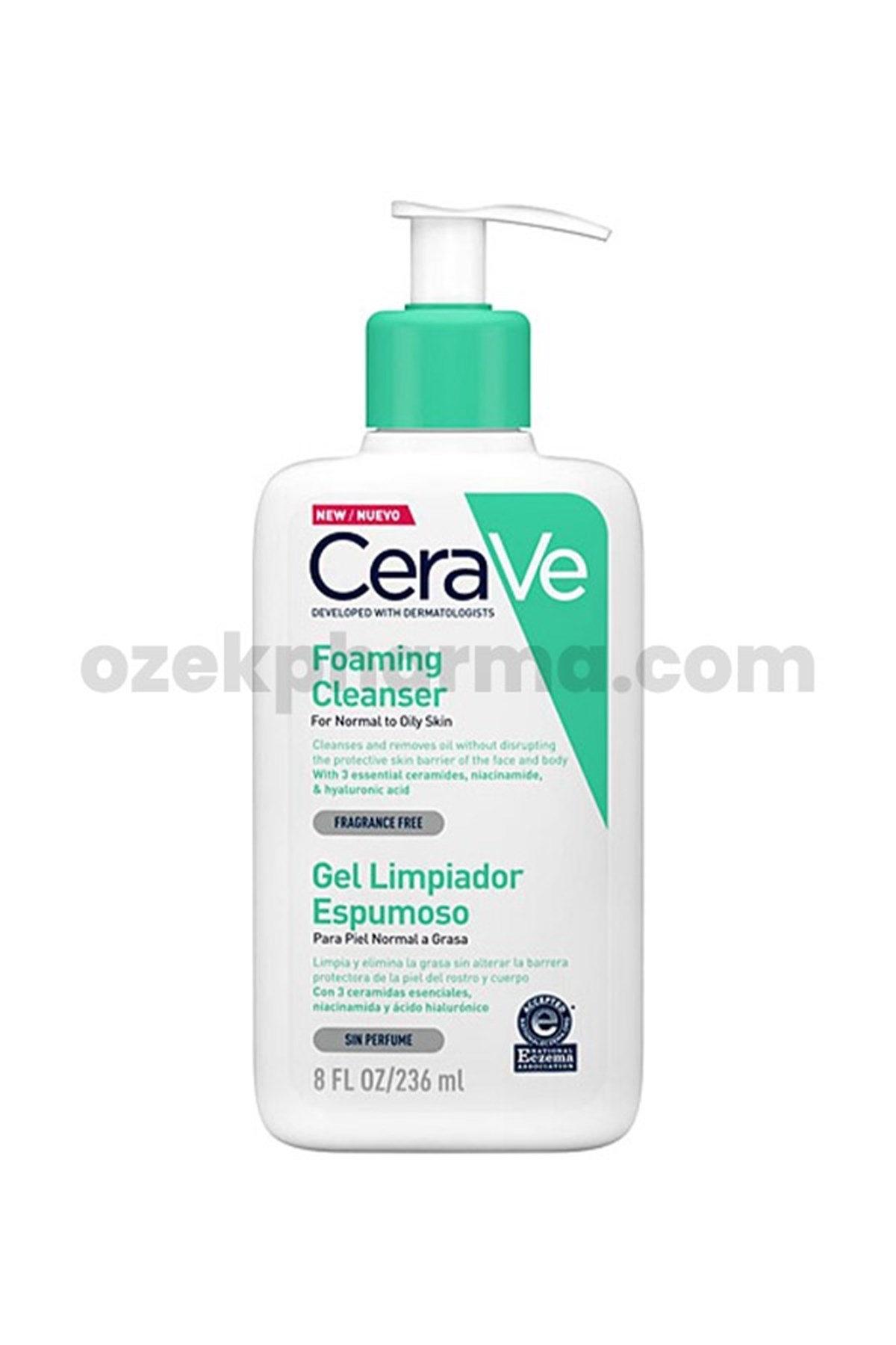 Cerave foaming cleanser 236 ml