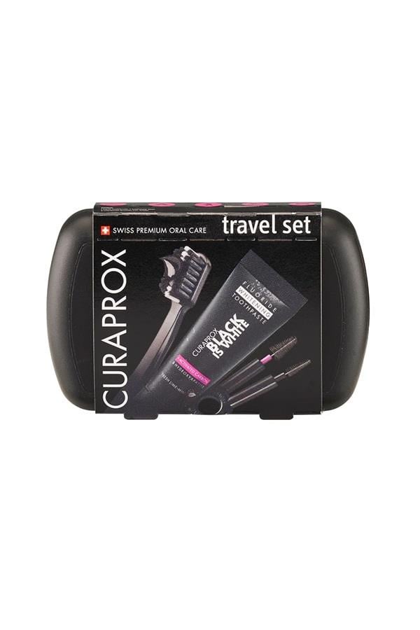 Curaprox Black is White Travel Set