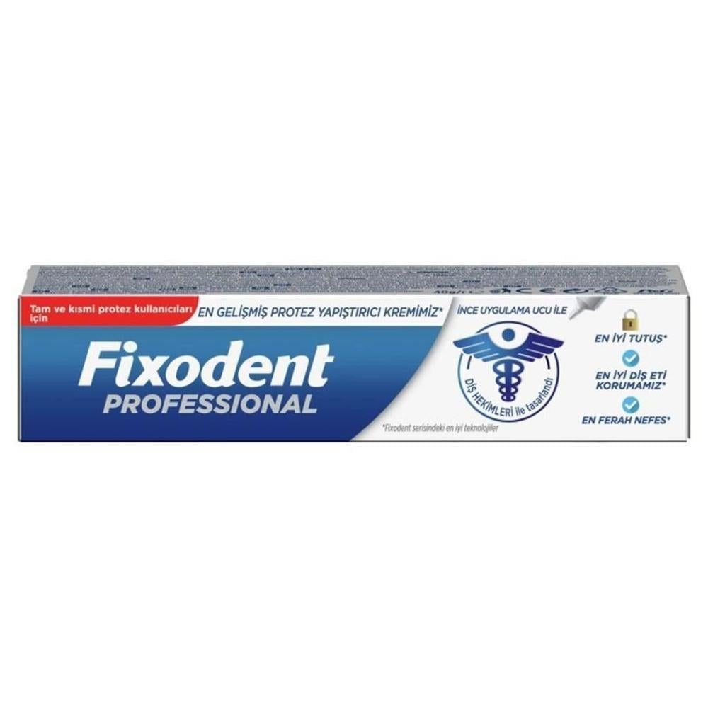 Fixodent Diş Protez Yapıştırıcı Krem Professional 40 gr