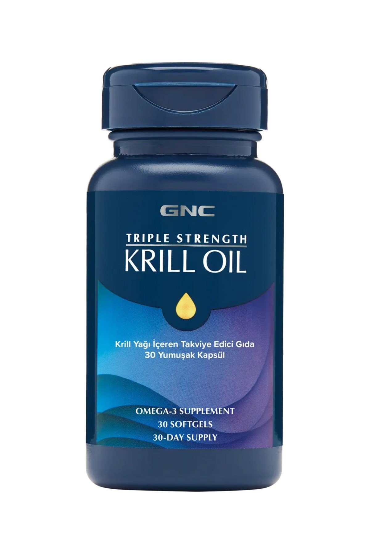 GNC Triple Strength Krill Oil 30 Yumuşak Kapsül