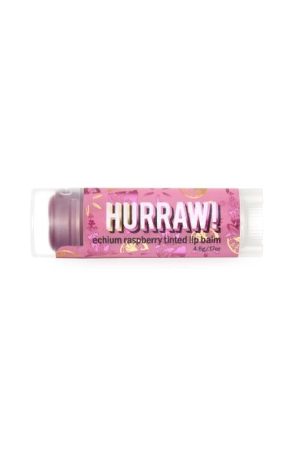 Hurraw Raspberry Tinted Lip Balm - Ahududu