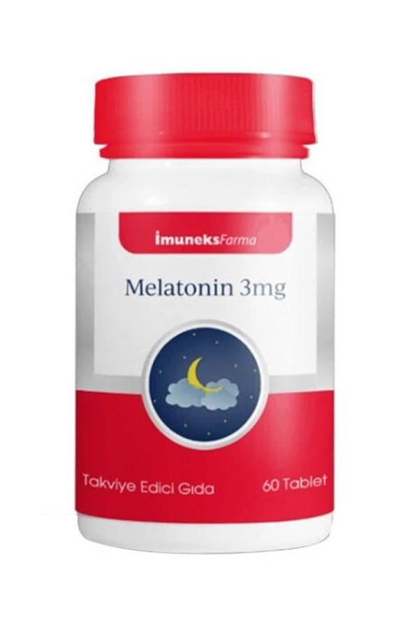 İmuneks Farma Melatonin 3 mg 60 Tablet