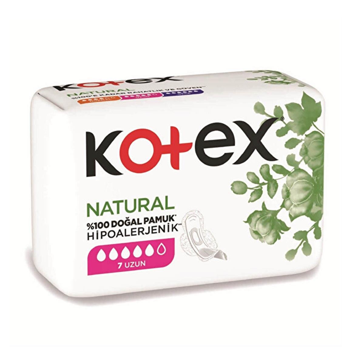 Kotex Natural Pamuk 6 lı 
