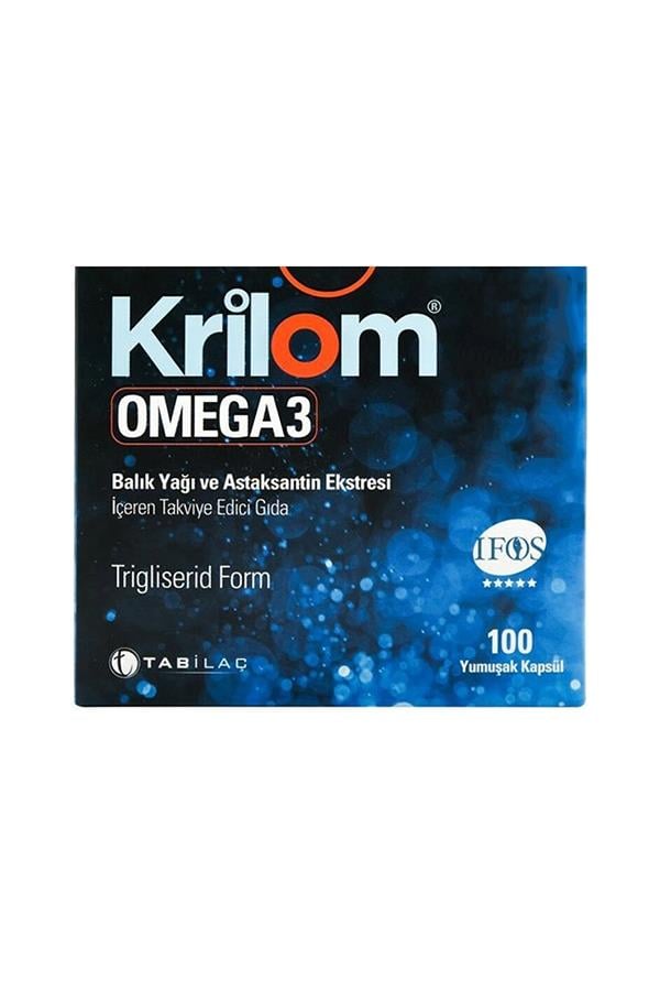 Krilom Omega-3 100 Yumuşak Kapsül