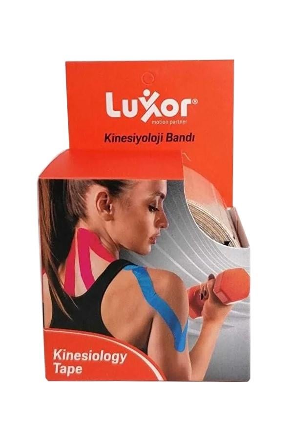 Luxor Kinesiyoloji Bandı 5m x 5cm-Siyah