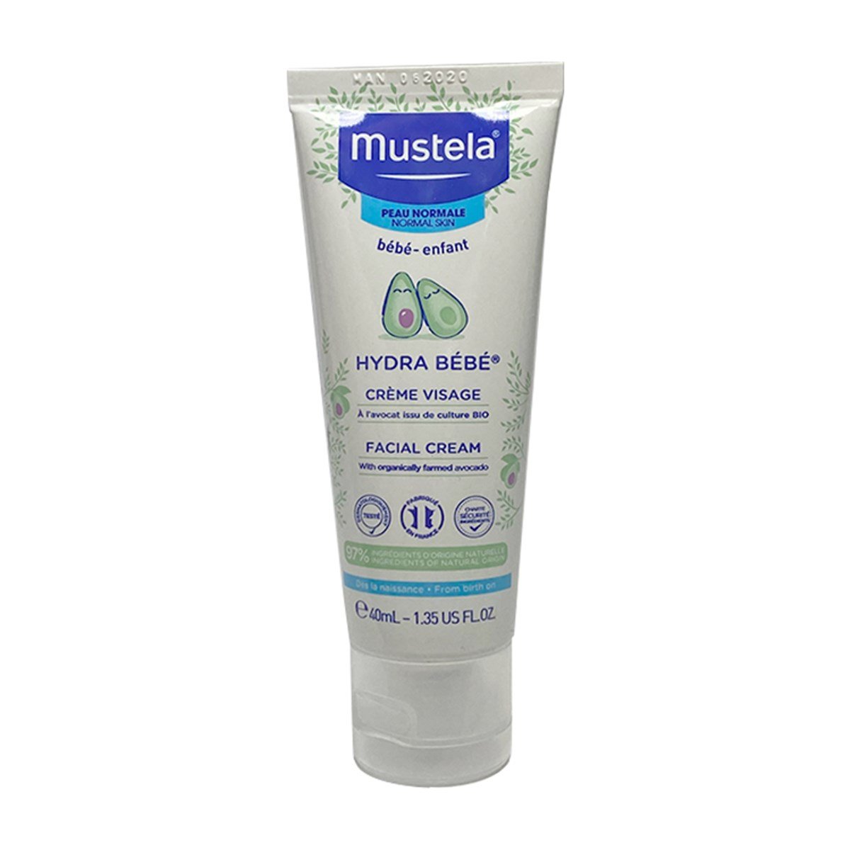 Mustela Hydra Bebe Yüz Kremi 40 ml