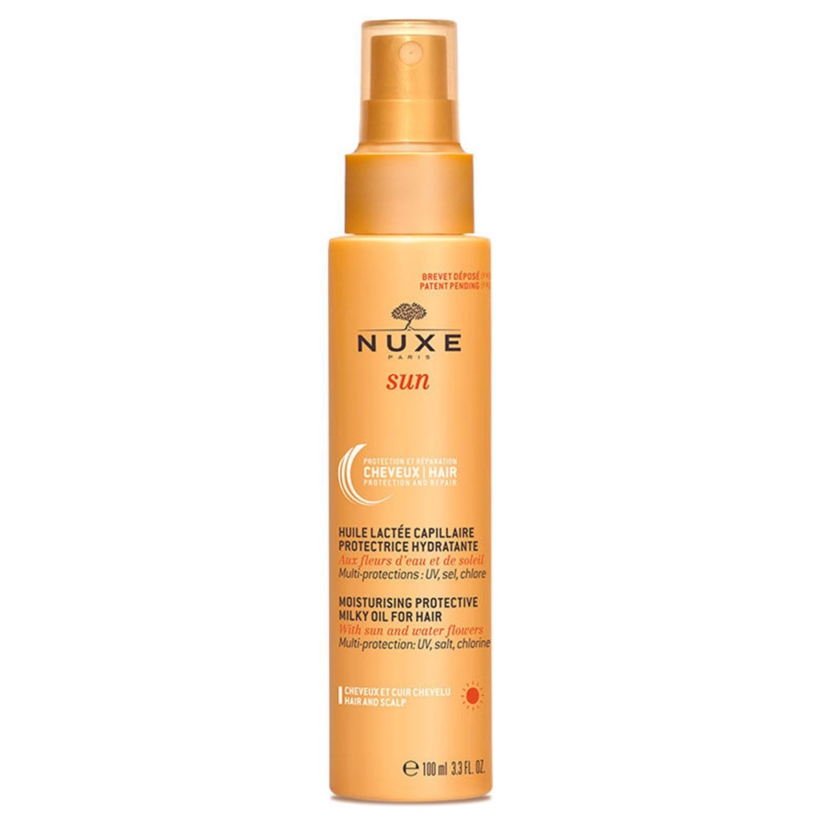 Nuxe Sun Moisturising Protective Milky Oil For Hair 100ml