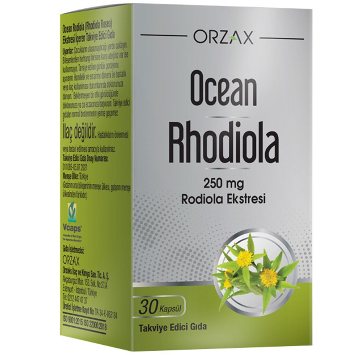 Ocean Rhodiola 30 Kapsül