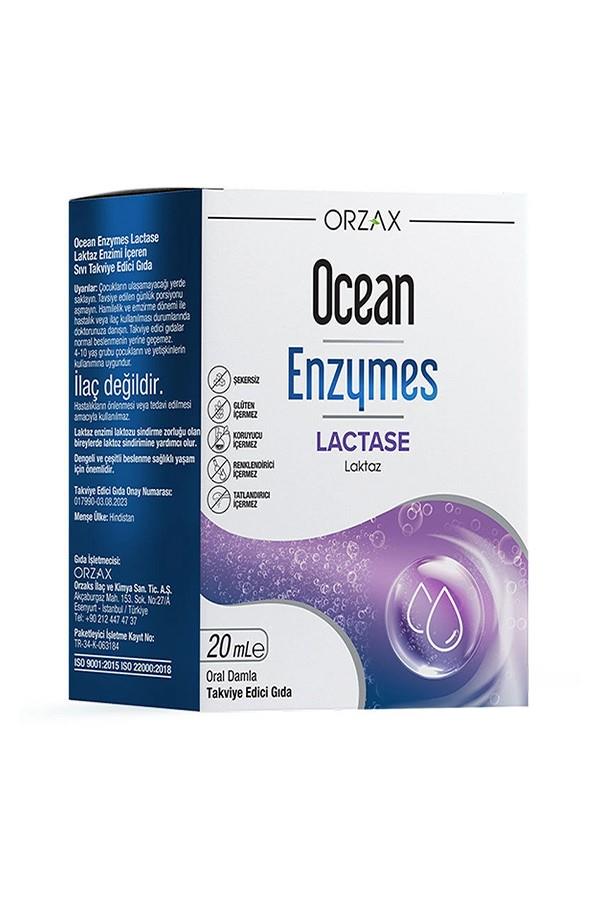 Orzax Ocean Enzymes Lactase Damla 20 ml