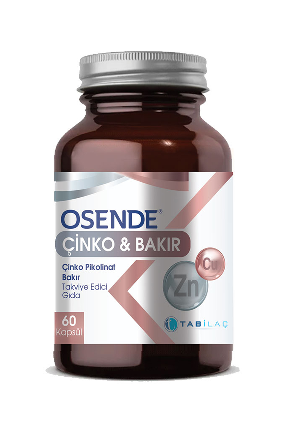 Osende Çinko Bakır 60 Kapsül