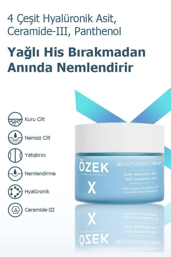 Özek X Moisturizer Face Cream 50 ml