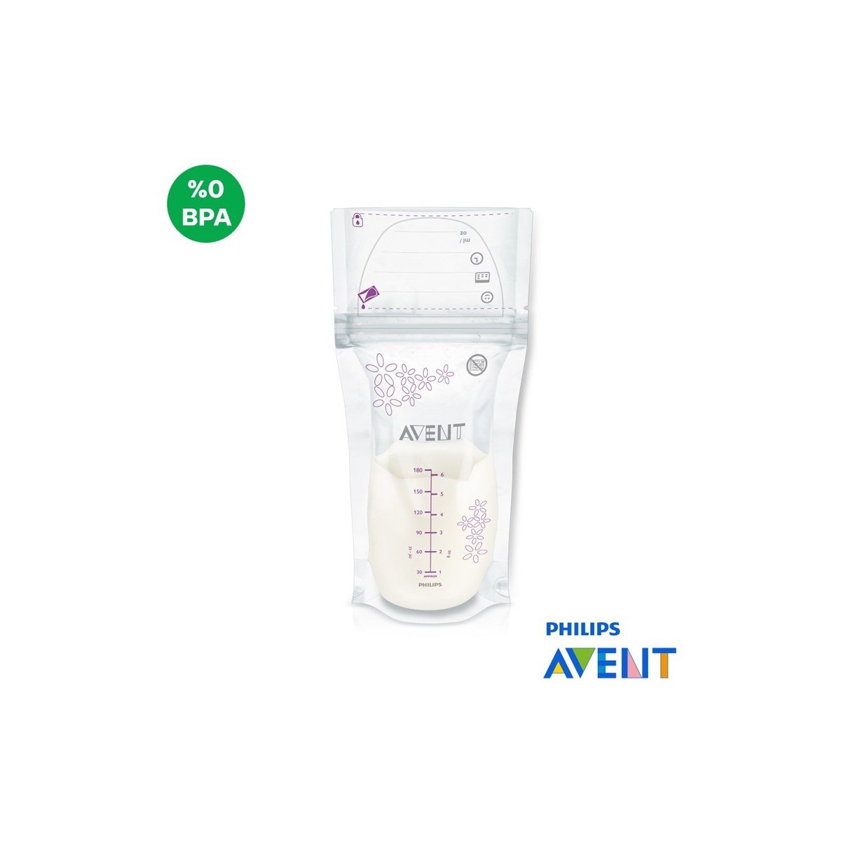 Philips Avent Anne Sütü Saklama Poşetleri 25x180ml