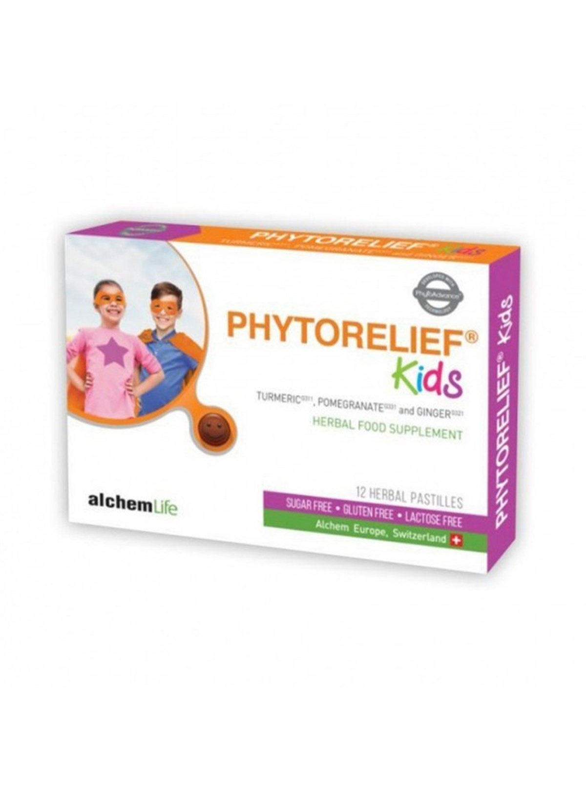 Phytorelief Kids 12 Pastil