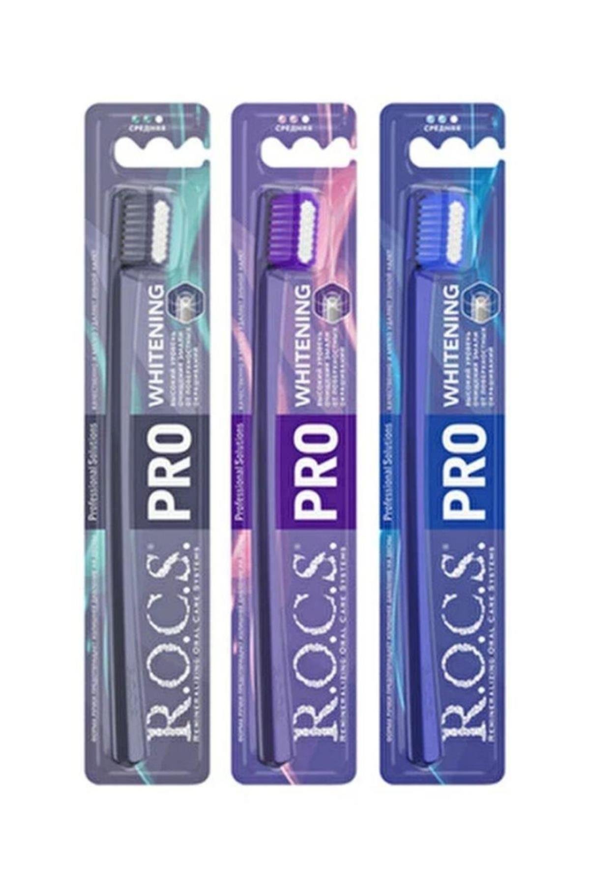 Rocs Pro Beyazlatıcı Diş Fırçası