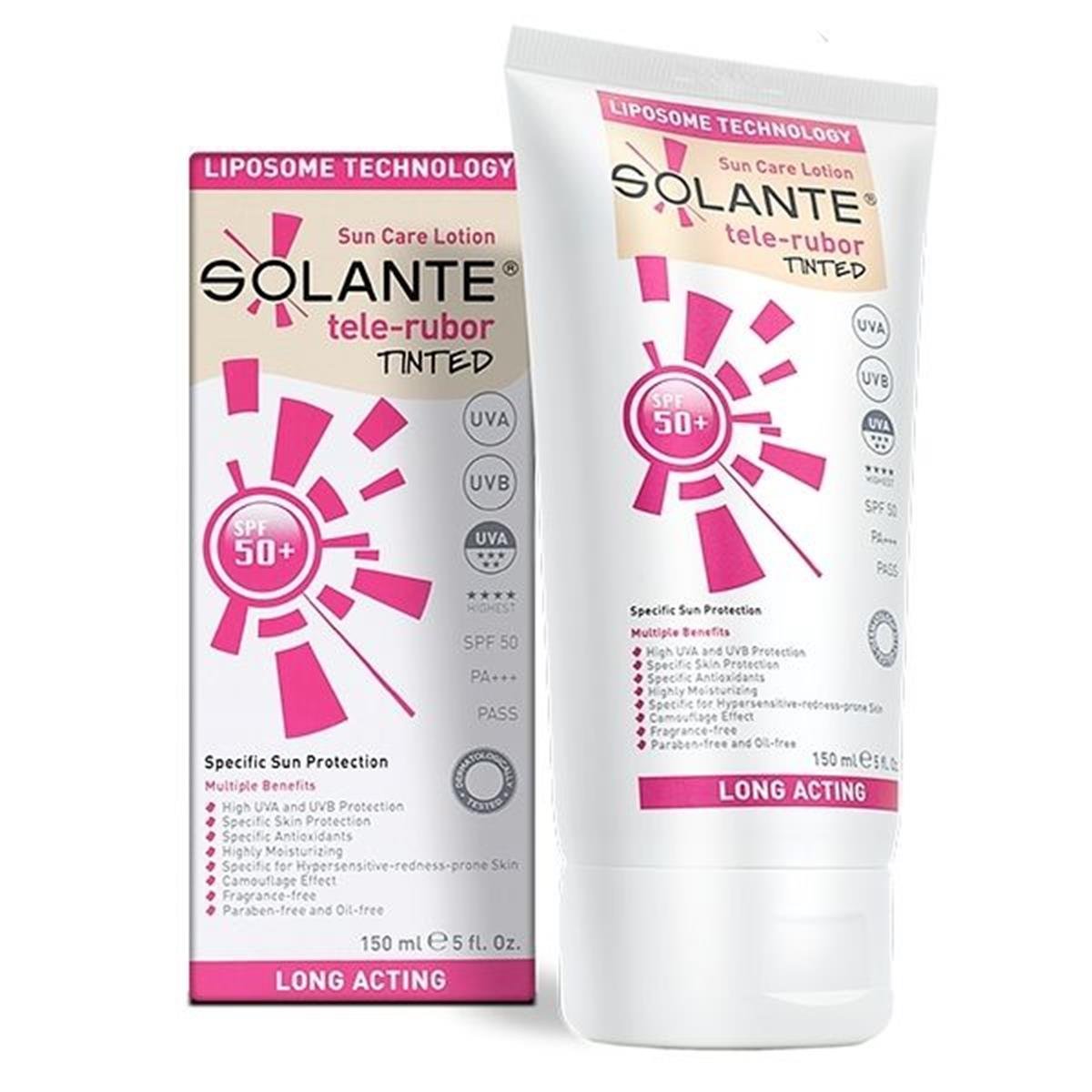Solante Tele-Rubor Tinted SPF50+ 150 ml