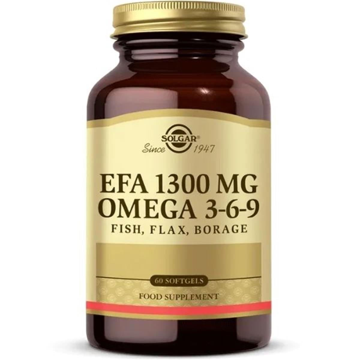 Solgar EFA 1300 mg Omega 3-6-9