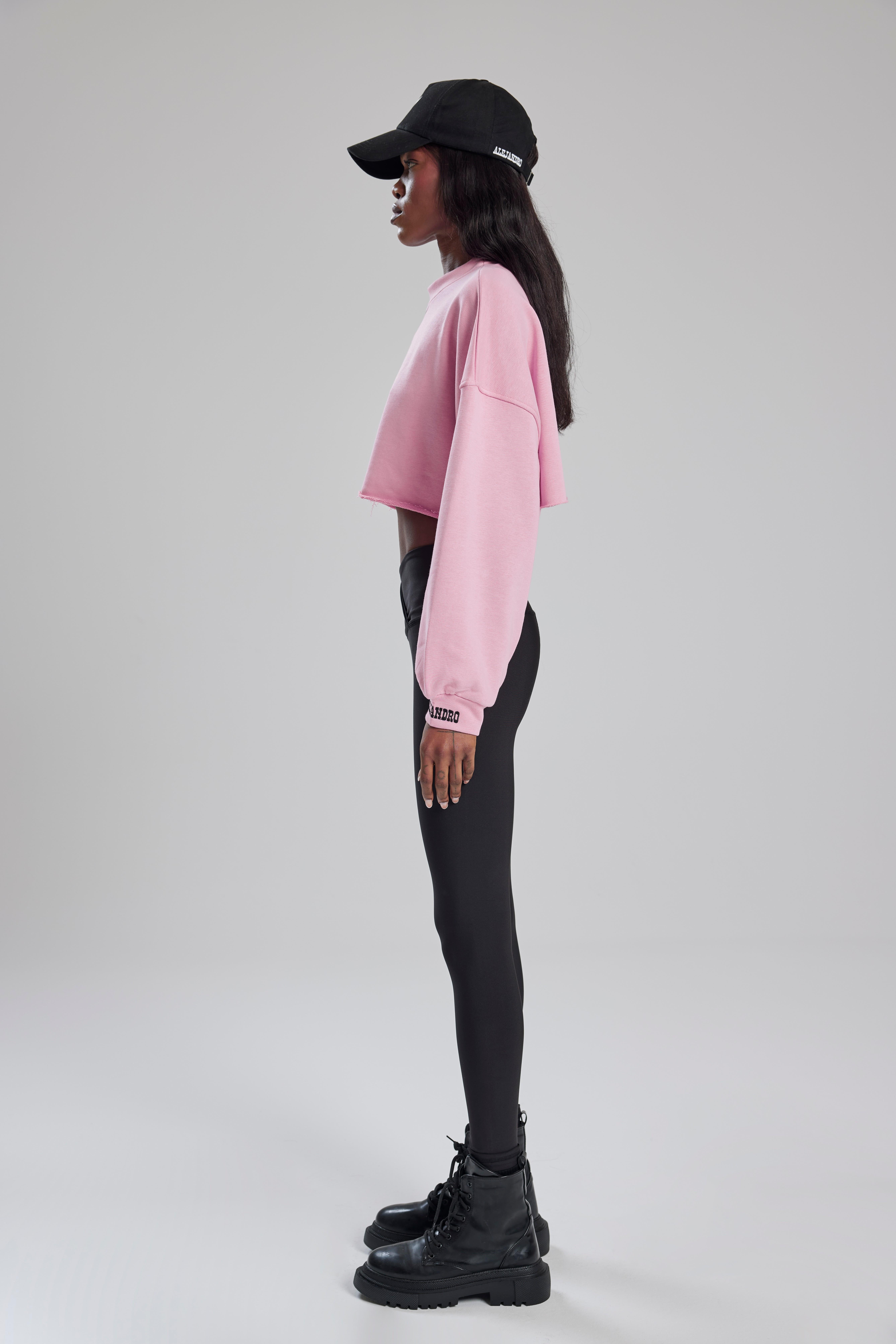 Alejandro Pembe Crop Sweatshirt