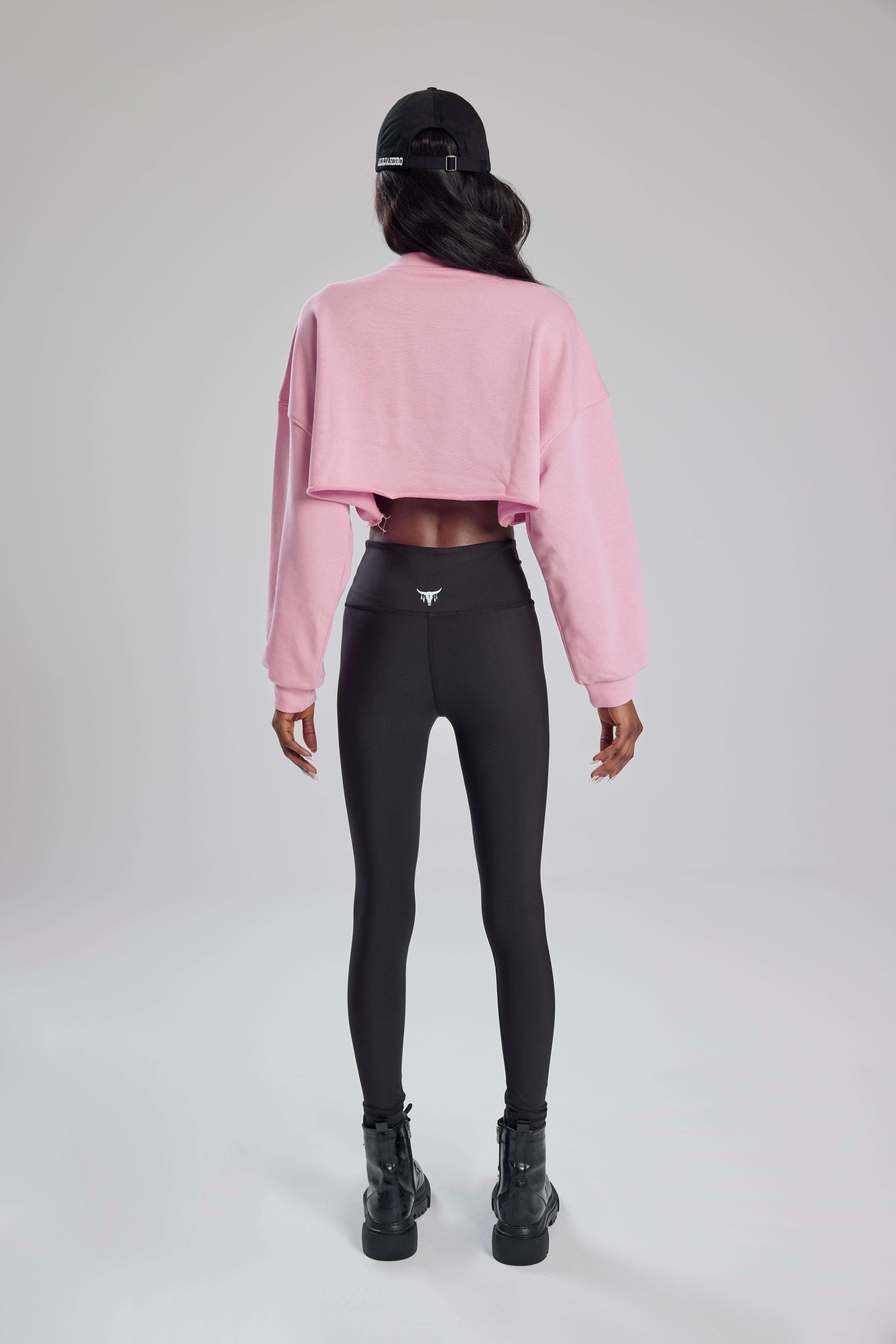 Alejandro Pembe Crop Sweatshirt
