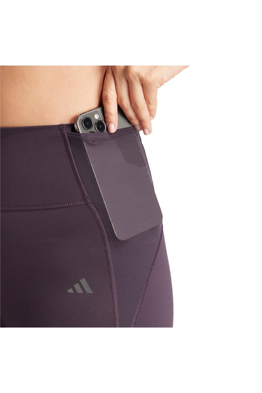 Adidas Açık Kahve Kadın Tayt Ik9384 Ultimate 7/8