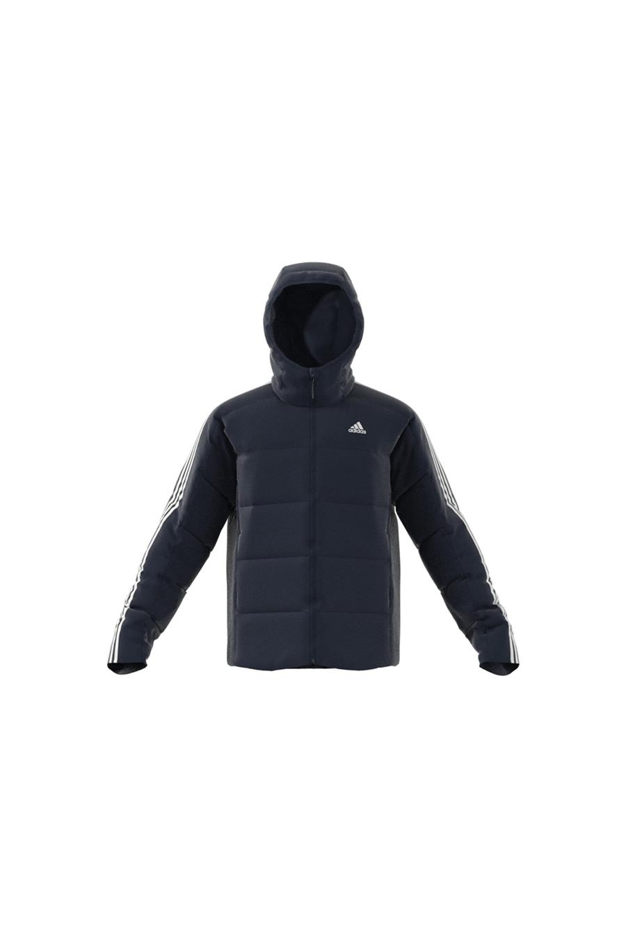 Adidas Açık Lacivert Erkek Kapüşonlu Mont Ik3213
