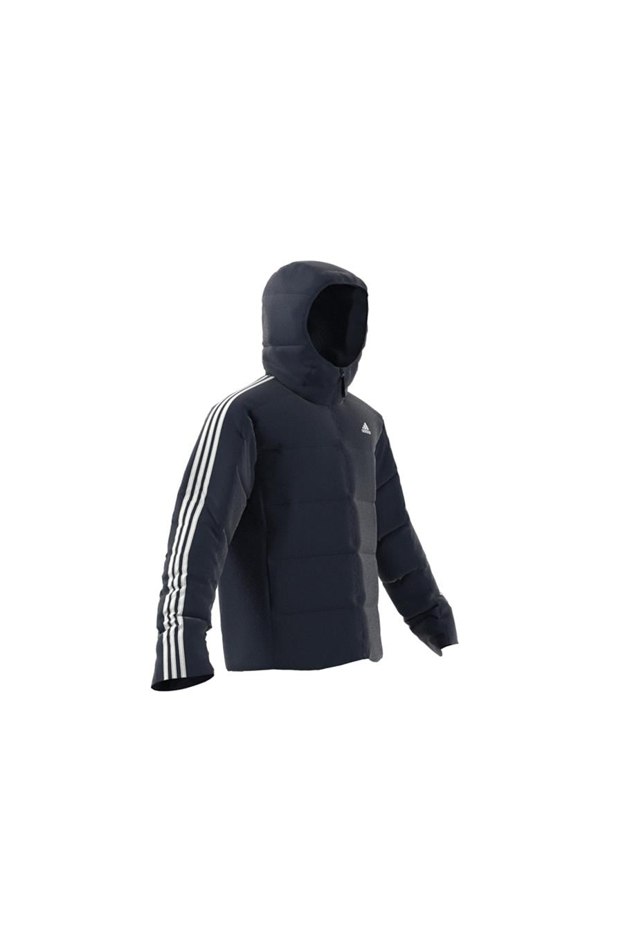 Adidas Açık Lacivert Erkek Kapüşonlu Mont Ik3213