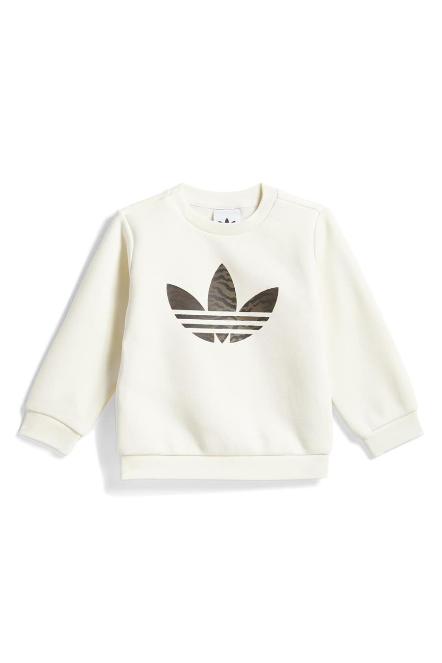 adidas Bebek  Beyaz  Eşofman CREW SET KD5824