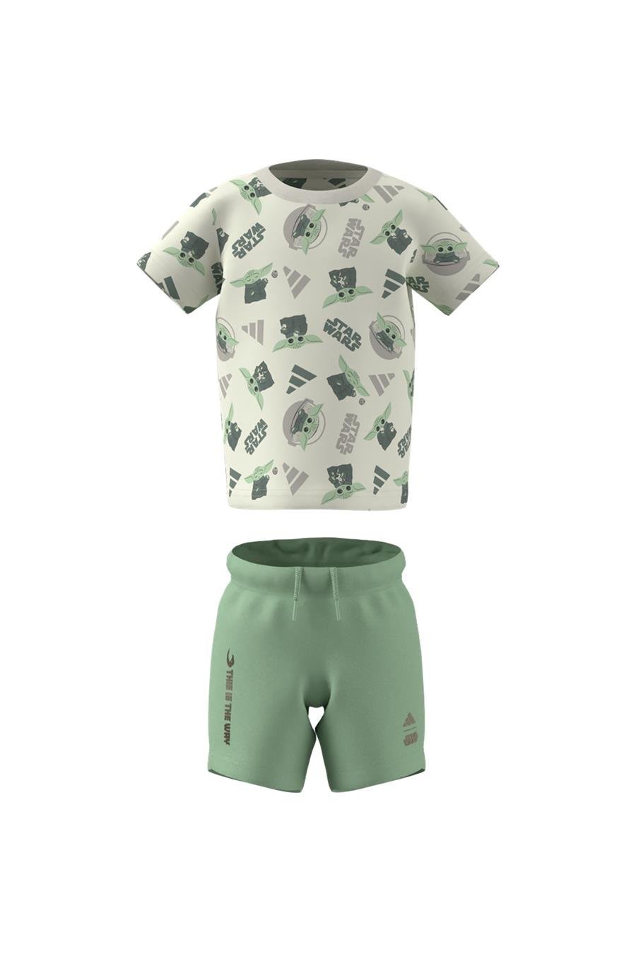 adidas Bebek  Beyaz  Eşofman I SW MNDO T SET JF3628