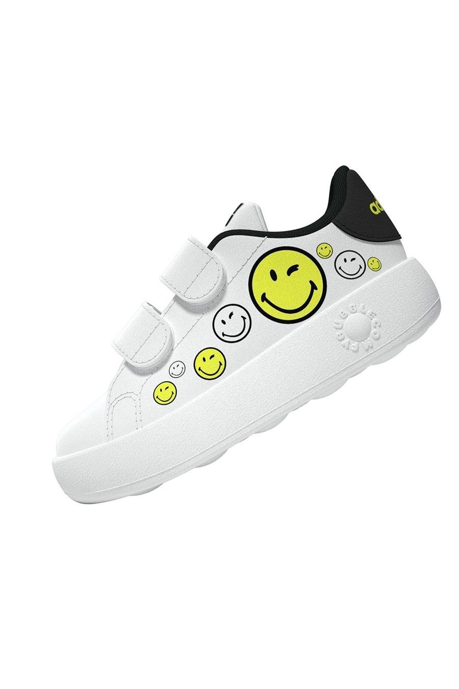 adidas Bebek  Beyaz  Yürüyüş Ayakkabısı ADVANTAGE SMILEY CF I IH6257