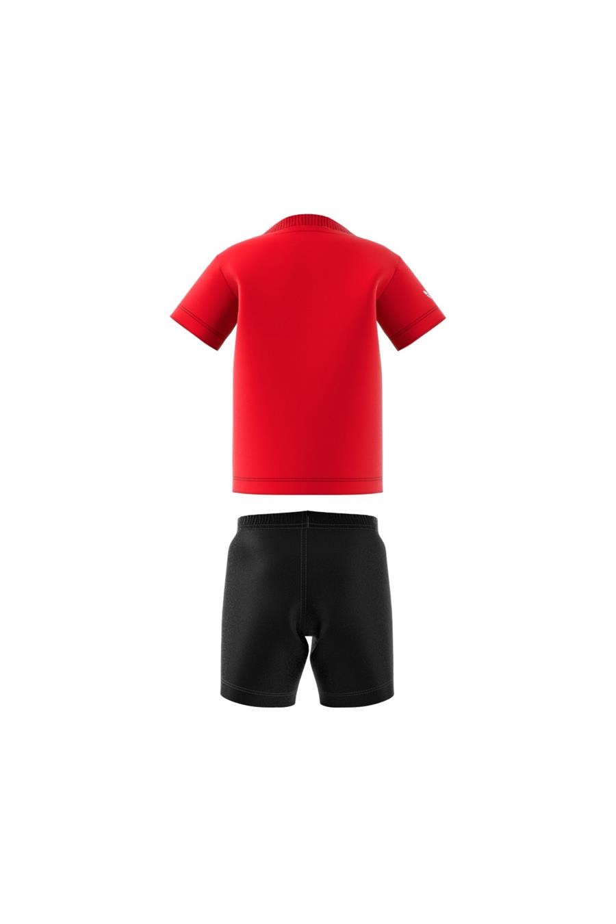 adidas Bebek  Kırmızı  BEBEK ESOFMAN TAKIMI SHORT TEE SET JC9102
