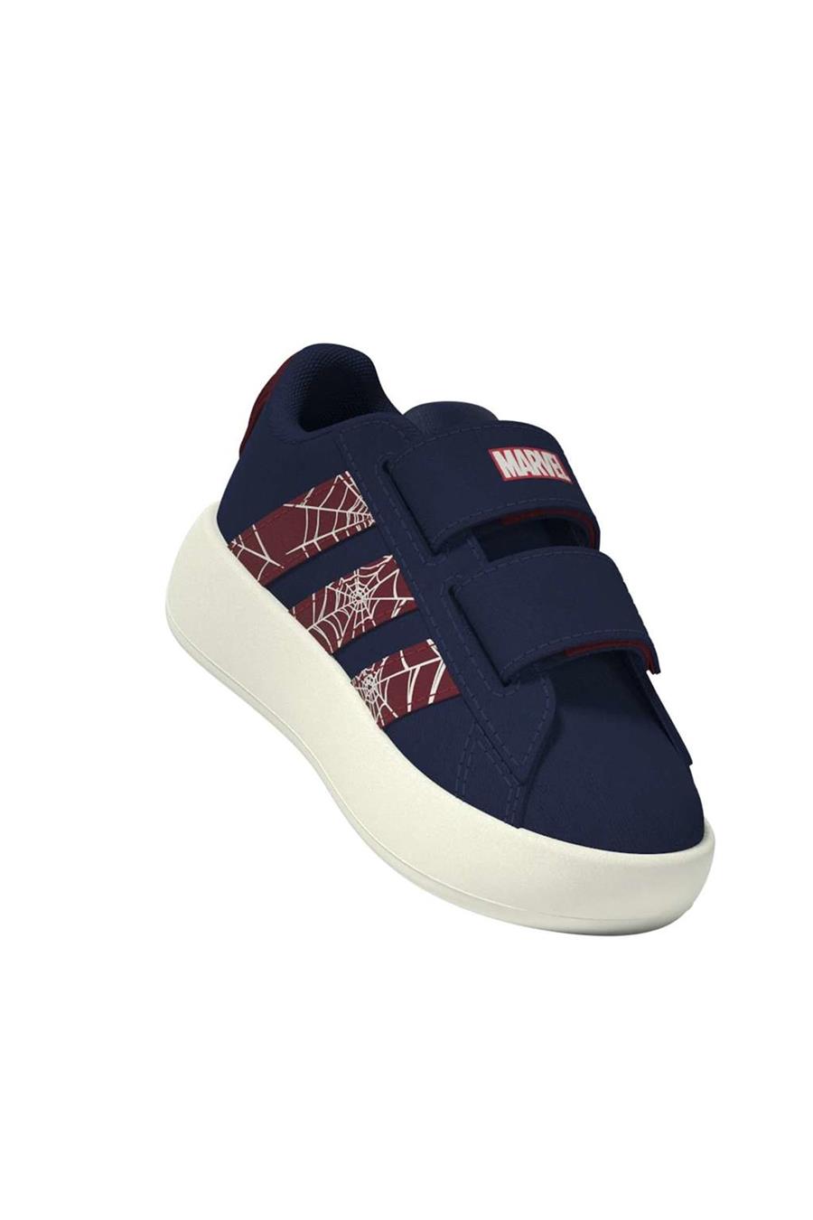 adidas Bebek  Mavi  Yürüyüş Ayakkabısı GRAND COURT SPIDER-MAN CF I JS2342