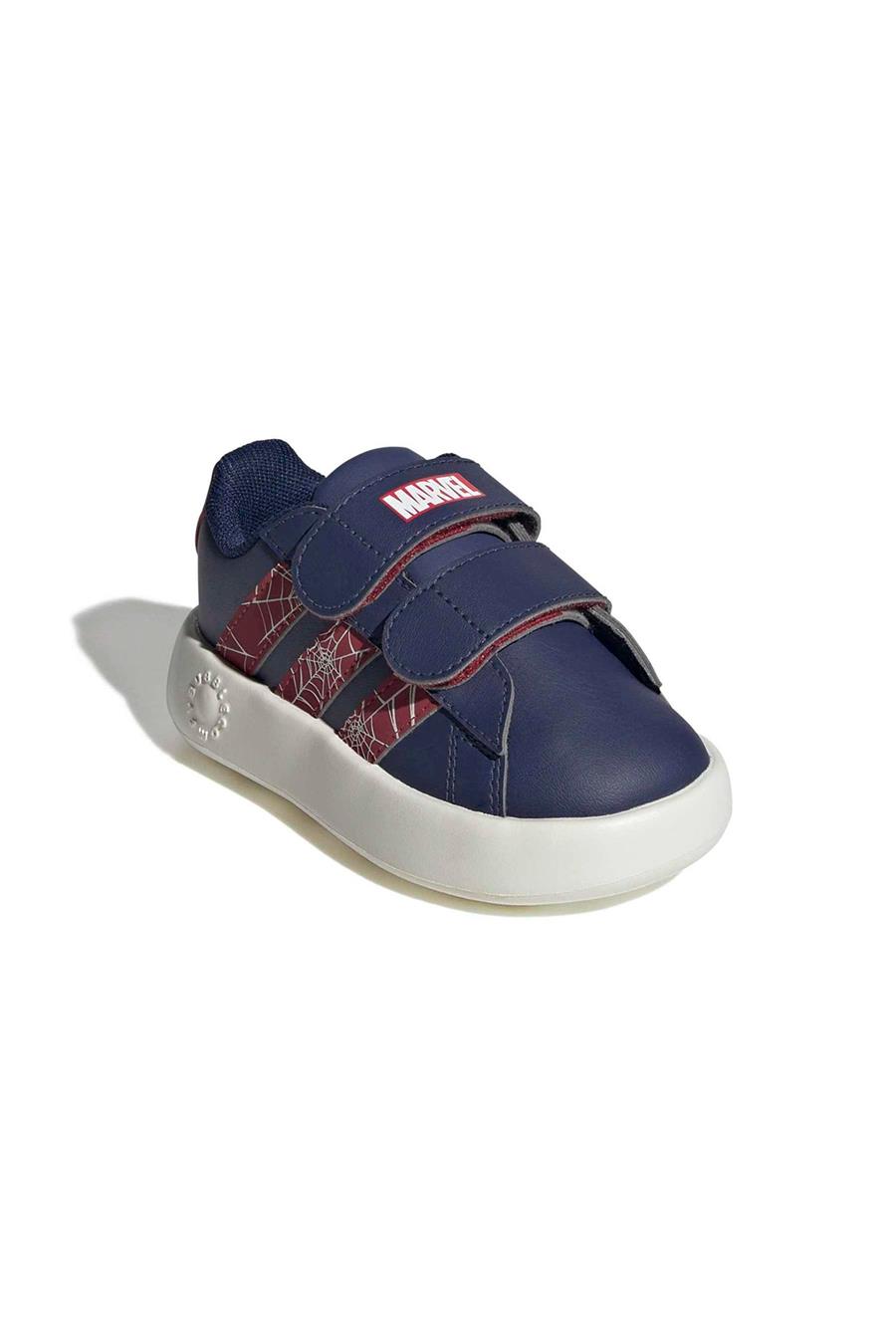 adidas Bebek  Mavi  Yürüyüş Ayakkabısı GRAND COURT SPIDER-MAN CF I JS2342