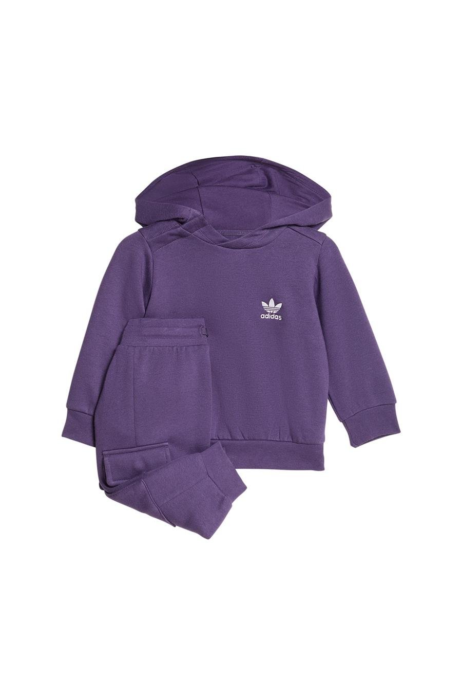 adidas Bebek  Mor  Eşofman HOODIE SET JY4867