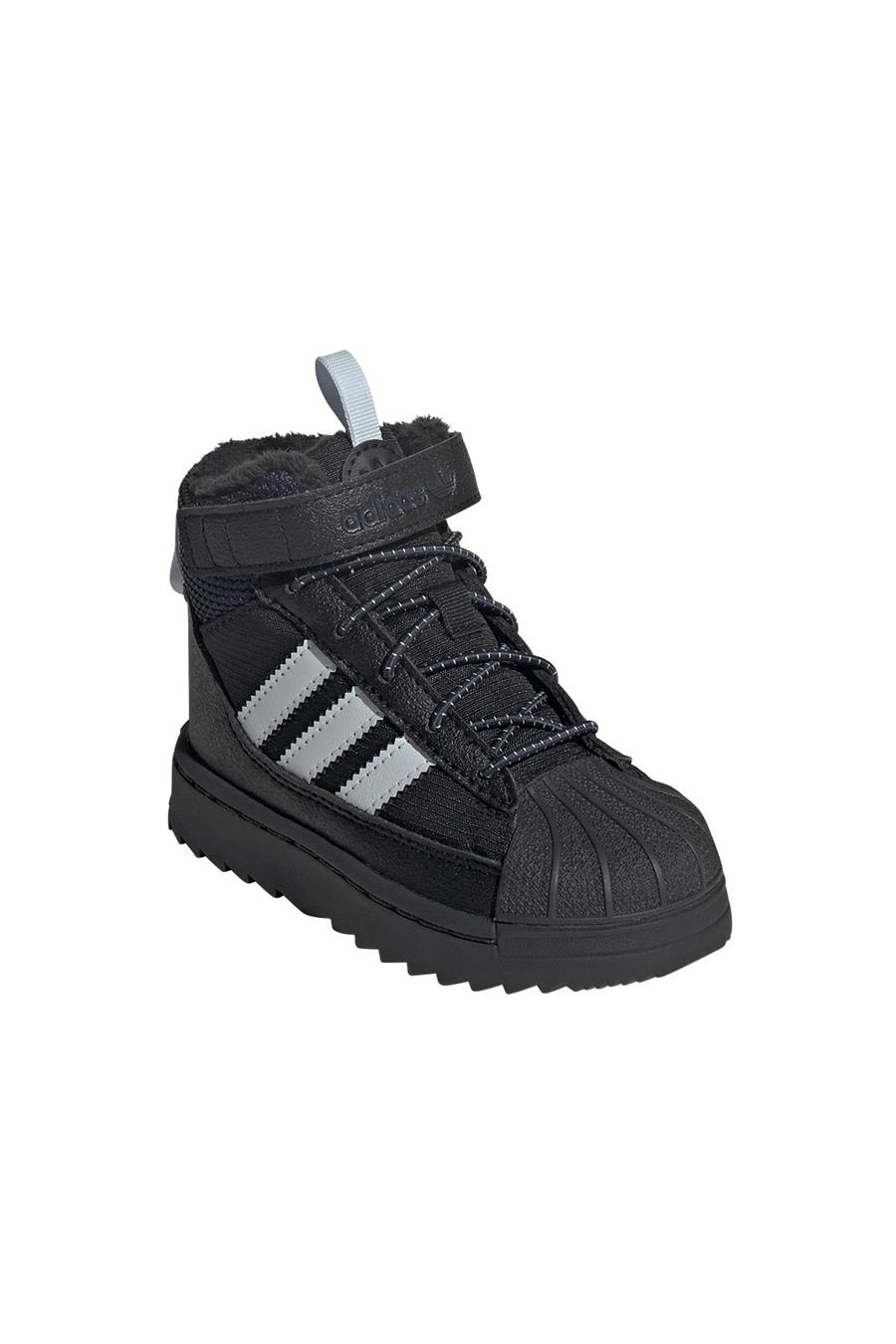 adidas Bebek  Siyah  Bot SUPERSTAR WINTER TREK I JQ0342