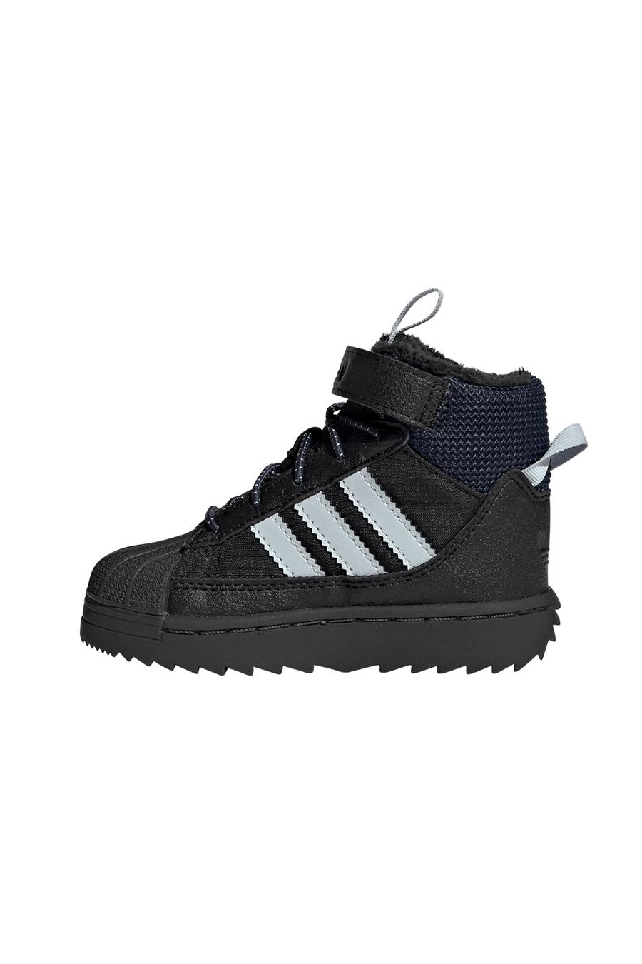 adidas Bebek  Siyah  Bot SUPERSTAR WINTER TREK I JQ0342