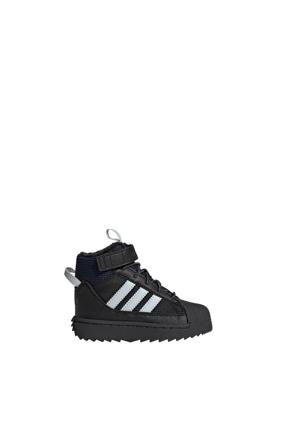 adidas Bebek  Siyah  Bot SUPERSTAR WINTER TREK I JQ0342