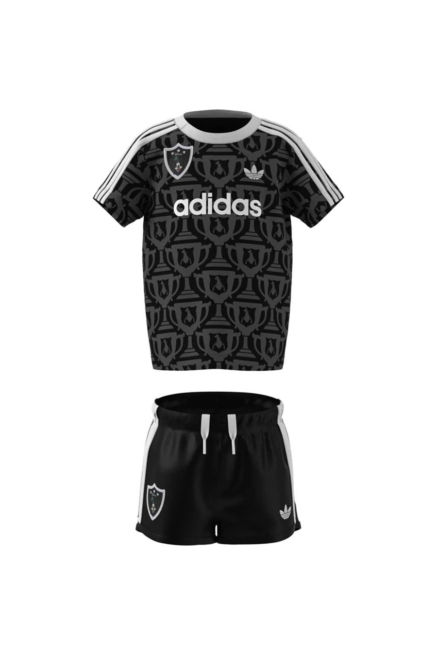 adidas Bebek  Siyah  Eşofman JERSEY SET KC8422