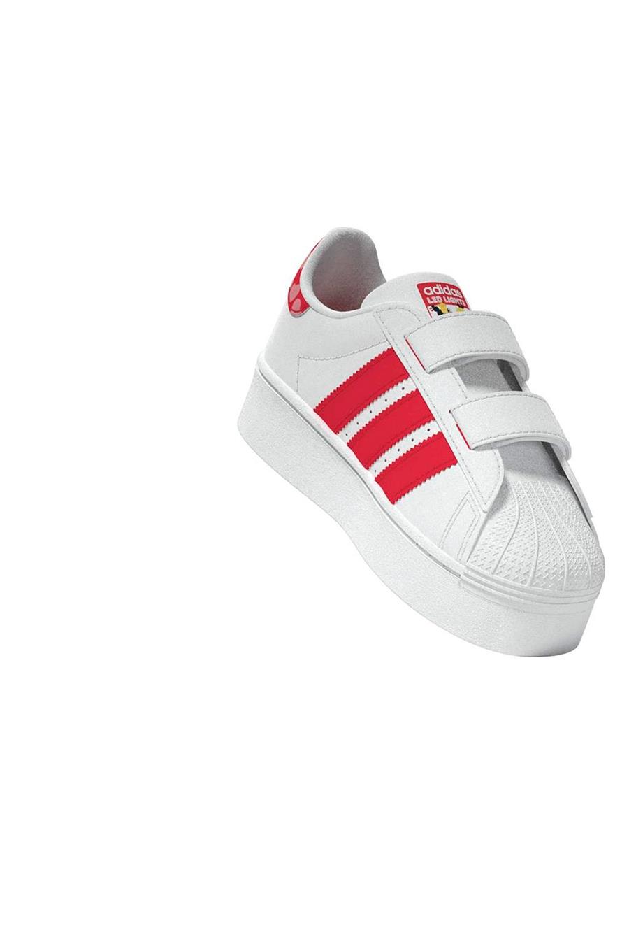 adidas Bebek  Siyah  Işıklı Sneaker SUPERSTAR LED LIGHTS CF I KK1294