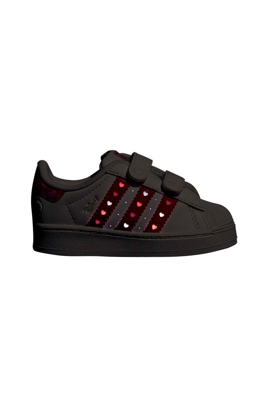 adidas Bebek  Siyah  Işıklı Sneaker SUPERSTAR LED LIGHTS CF I KK1294