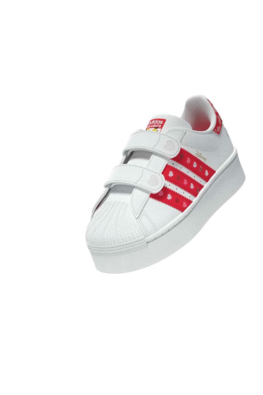 adidas Bebek  Siyah  Işıklı Sneaker SUPERSTAR LED LIGHTS CF I KK1294