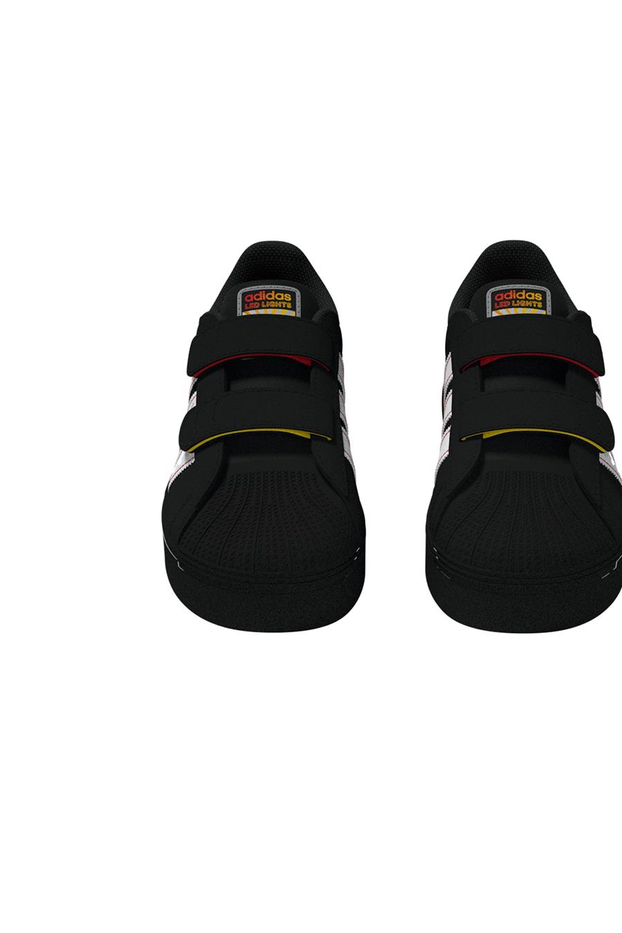 adidas Bebek  Siyah  Sneaker SUPERSTAR LED LIGHTS CF I JQ2806