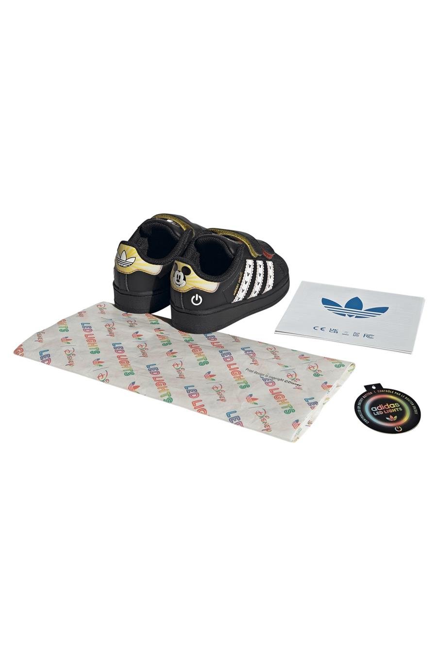 adidas Bebek  Siyah  Sneaker SUPERSTAR LED LIGHTS CF I JQ2806