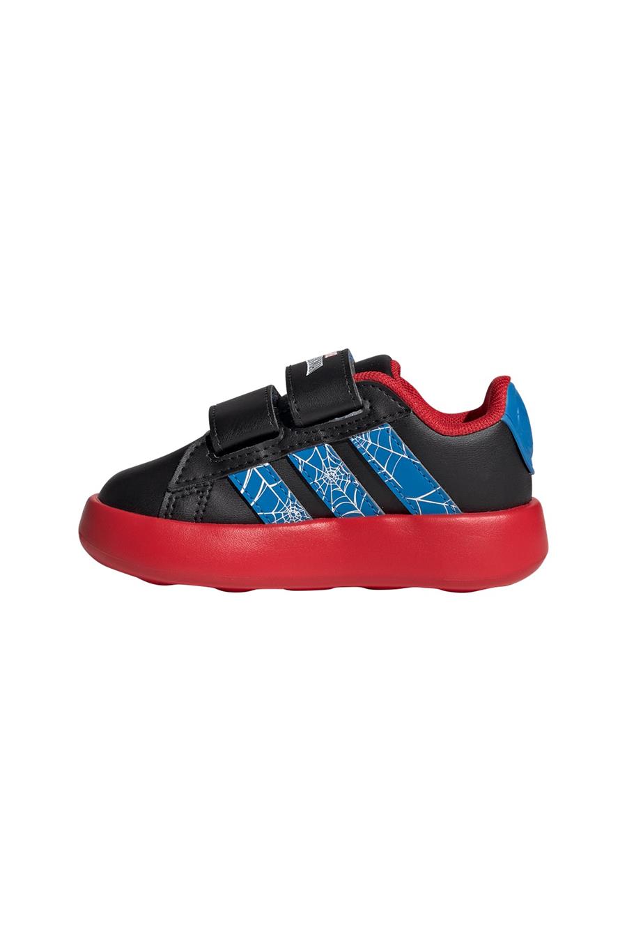 adidas Bebek  Siyah  Yürüyüş Ayakkabısı GRAND COURT SPIDER-MAN CF I JQ7828